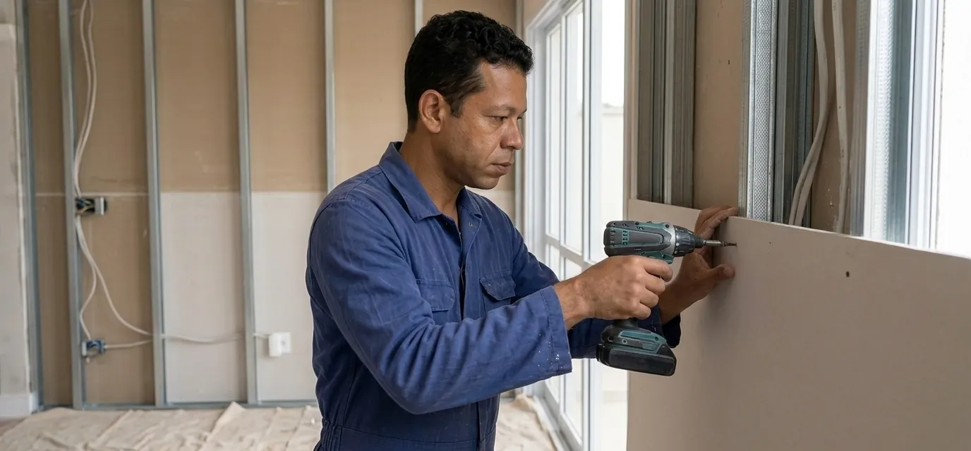 atendimento de gesseiro em ambiente residencial no Leblon RJ
