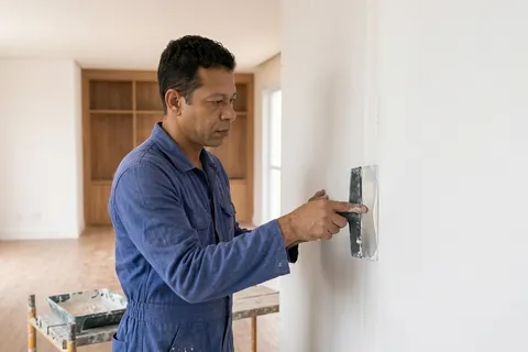 Parede de drywall dividindo ambiente residencial no Rio de Janeiro