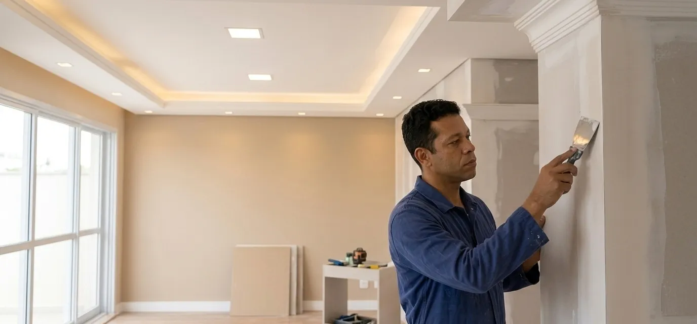 atendimento de gesseiro em ambiente residencial em Lins de Vasconcelos RJ
