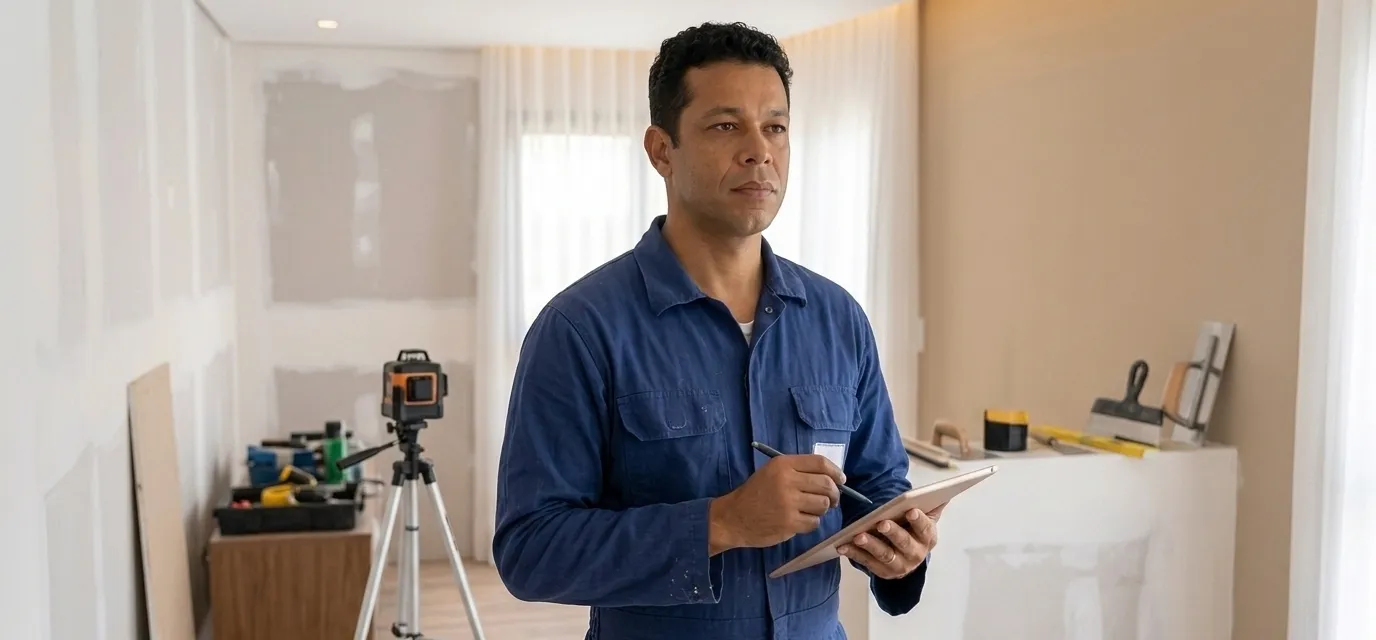 atendimento de gesseiro em ambiente residencial no Anil RJ